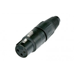 Neutrik NC3FX-B Кабельный разъем