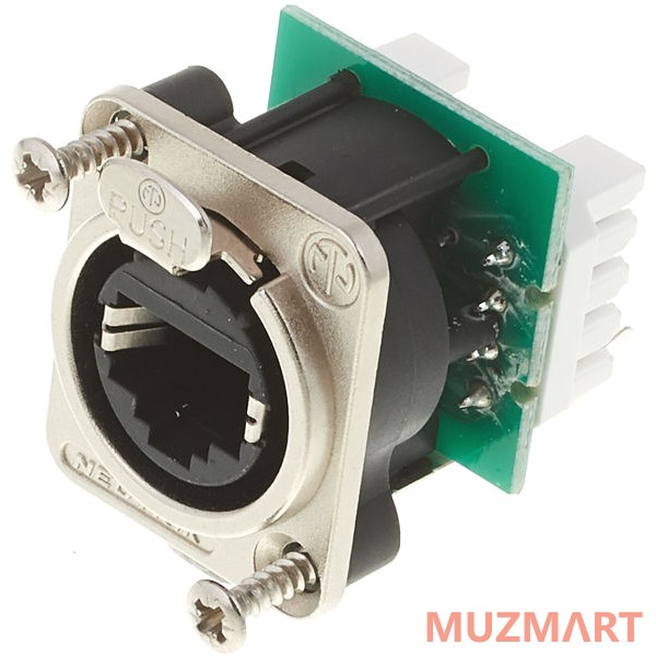 Neutrik NE8FDV-YK Панельный разъем RJ45 для печатного монтажа
