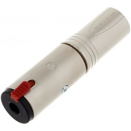 Neutrik NA3MJ Адаптер XLR male - JACK 1/4"