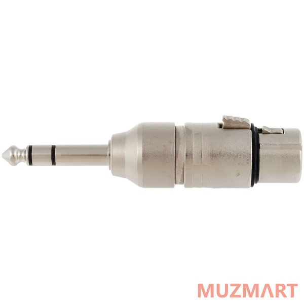Neutrik NA3FP Адаптер XLR Female - Jack 6.3мм TRS стерео