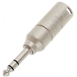 Neutrik NA3MP Адаптер XLR male - Jack 6.3мм TRS стерео
