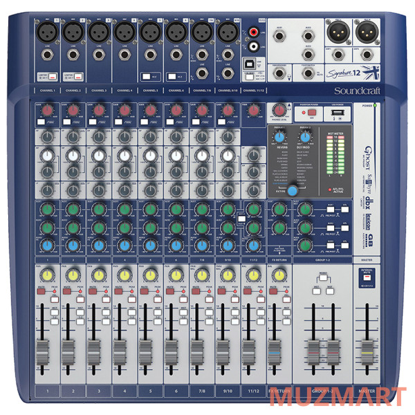 Soundcraft Signature 12 Аналоговый микшерный пульт