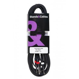 Stands&Cables DUL-004-7 Инструментальный кабель Jack-Jack, 7м