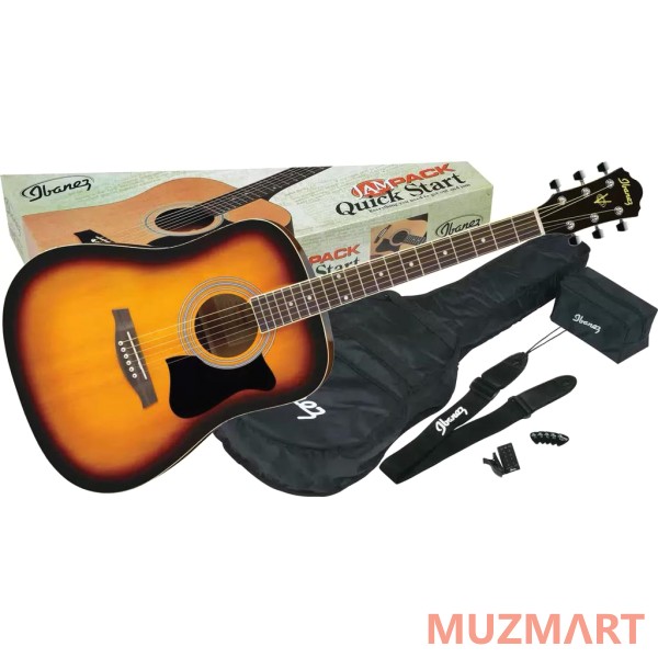Ibanez V50NJP VINTAGE SUNBURST Набор гитарный