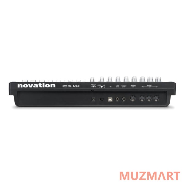 Novation 25 SL MK II Миди-клавиатура, полувзвешенная c 25 клавишами