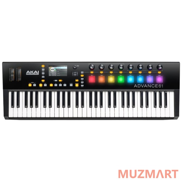 Akai Pro ADVANCE 61 MIDI-клавиатура, 61 клавиша