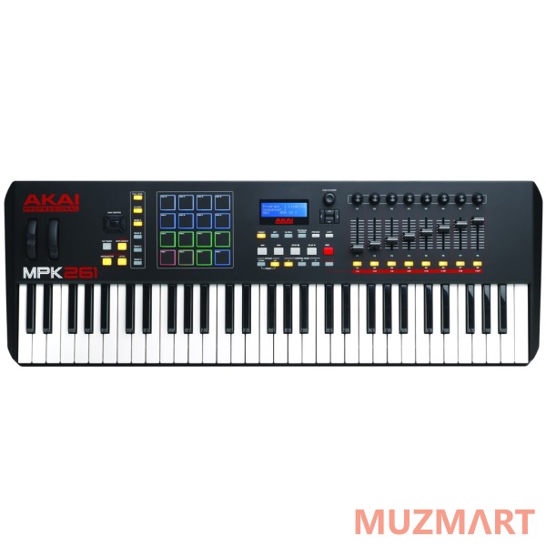 Akai Pro MPK261 USB Миди клавиатура, 61 клавиша