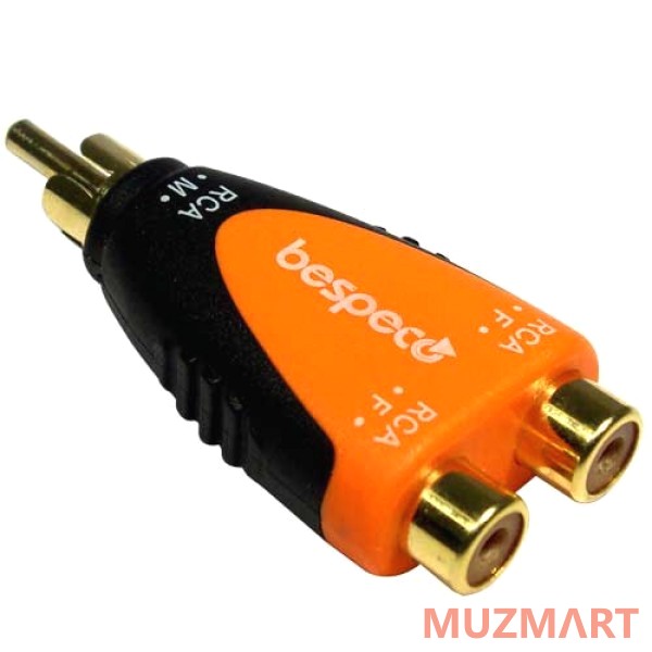 Bespeco SLAD355 Переходник RCA М / 2х RCA F
