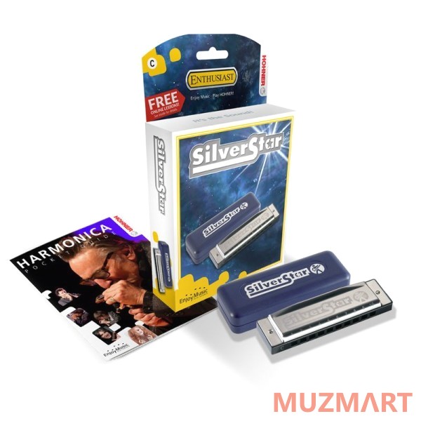 Hohner Silver Star 504/20 E (M50405X) Губная гармоника с уроками
