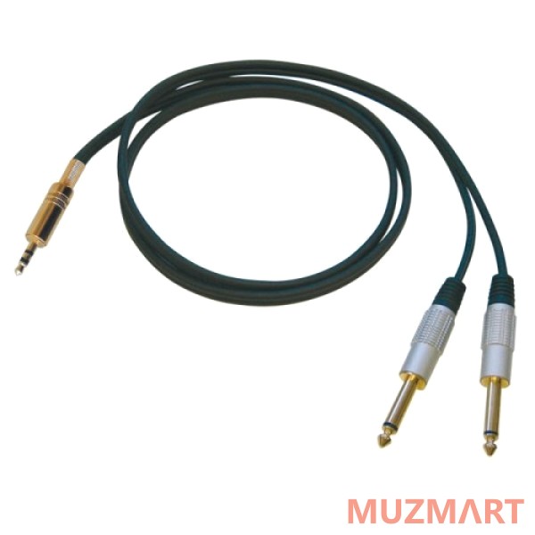 Bespeco RCX300 Кабель Jack stereo - 2xJack mono, 3м