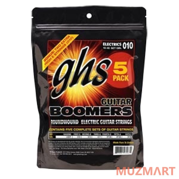 GHS GBM5 Pack Струны для электрогитары