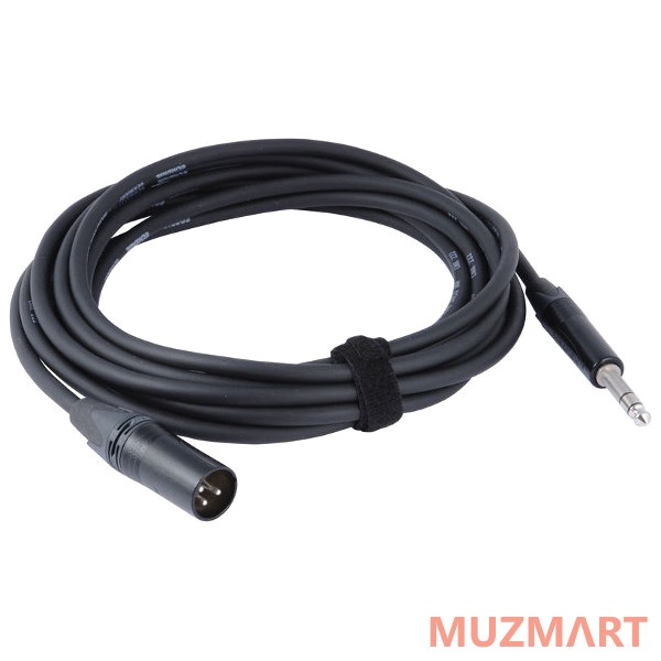 Cordial CPM 5 MV Инструментальнй кабель XLR male/джек стерео 6,3 мм