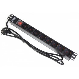Proaudio Блок силовых розеток PROAUDIO PDU-8S Аксессуары для рэковых шкафов и стоек