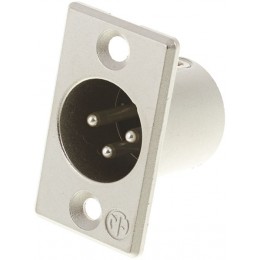 Neutrik NC3MP Панельный разъем XLR male
