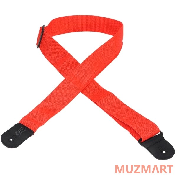 Levy's M8POLY-RED Ремень для гитары