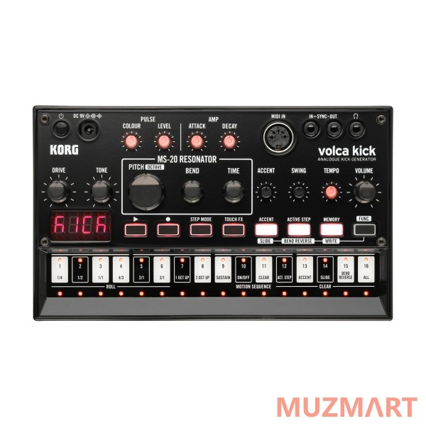 Korg VOLCA KICK Аналоговый синтезатор/генератор
