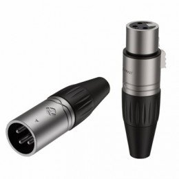 Roxtone XP3FM Разъем cannon Male/Female 3-х контактный (2шт)