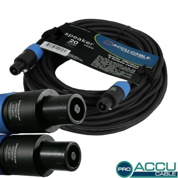 American DJ AC-PRO-SP2-2,5/20 Кабель Speakon-Speakon,  20 м