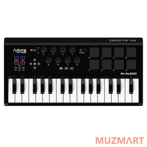 M-Audio Axiom AIR MINI 32 Компактная USB-миди-клавиатура