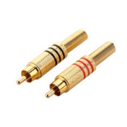 Rockdale RCA017 Кабельный разъём RCA папа для небалансных соединений