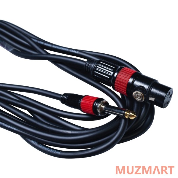 Stands&Cables MC-084XJ-5 Микрофонный кабель XLR мама - Jack 6,3 моно, 5м