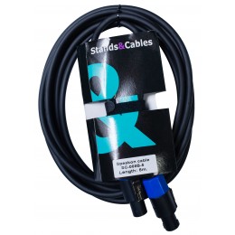 Stands&Cables SC-008B-5 Спикерный кабель Speakon папа - Speakon папа, 5м