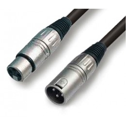 Roxtone MXX006/3 Кабель микрофонный XLR(3P) «мама» - XLR(3P) «папа», 3 м