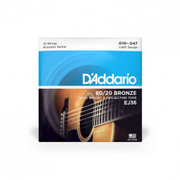 D'Addario EJ36 Струны для 12-ти струнной гитары