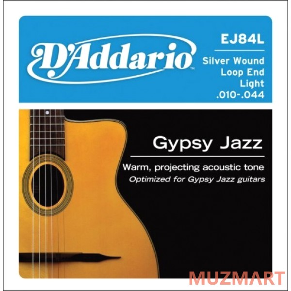 D'Addario EJ-84L Light Струны для акустической гитары типа Selmer