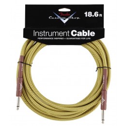 Fender CUSTOM SHOP 18.6' INSTRUMENT CABLE TWEED Инструментальный кабель