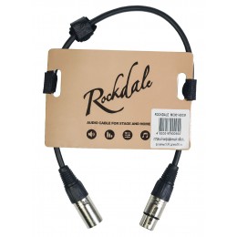 Rockdale MC001-50CM Микрофонный кабель XLR