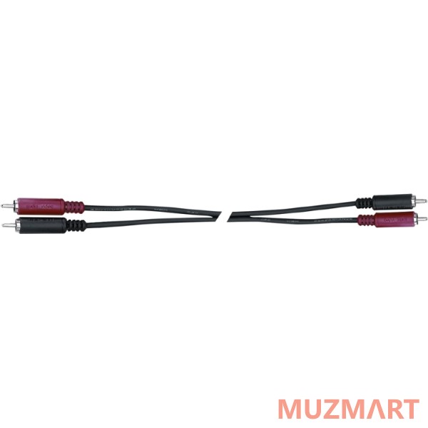 Quik Lok AD79-2 Кабель 2 RCA Male - 2 RCA Male