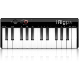 IK Multimedia IRIG KEYS 25 USB MIDI-клавиатура для Mac и PC, 25 клавиш