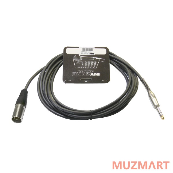 Invotone ACM1005S/BK Кабель стерео джек-XLR, 5 м