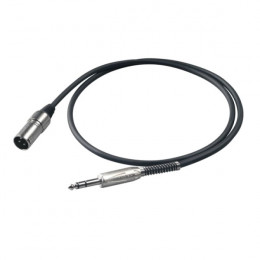 Proel BULK230LU10 Микрофонный кабель джек-XLR, 10м