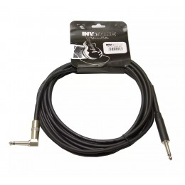 Invotone ACI1206BK Инструментальный кабель 6,3 джек моно <-> 6,3 джек моно угловой, 6 м