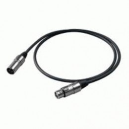Proel BULK250LU05 Кабель микрофонный XLR-XLR, 0,5 м