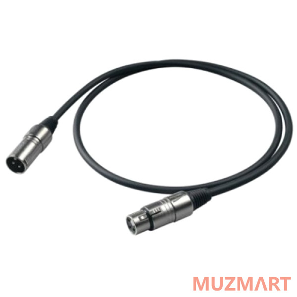 Proel BULK250LU10 Кабель микрофонный XLR-XLR, 10 м