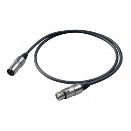 Proel BULK250LU1 Кабель микрофонный XLR-XLR, 1 м