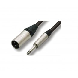 Roxtone NMXJ230/1 Кабель микрофонный XLR - Jack, 1м