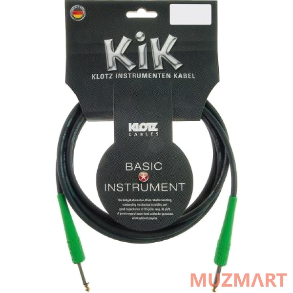 Klotz KIKC3.0PP4 готовый инструментальный кабель