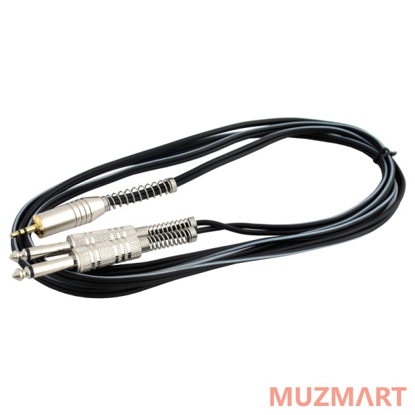 Proaudio TRS-13 Кабель миниджек 3,5 x 2 джека 1,4, 2 м